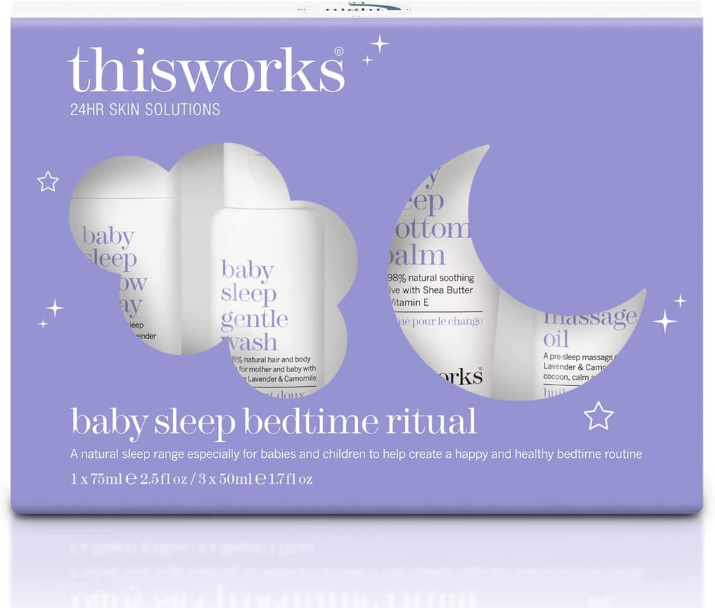 thisworks Baby Sleep Bedtime Ritual Gift Set A Natural Sleep Range for Babies and Children 1 Set