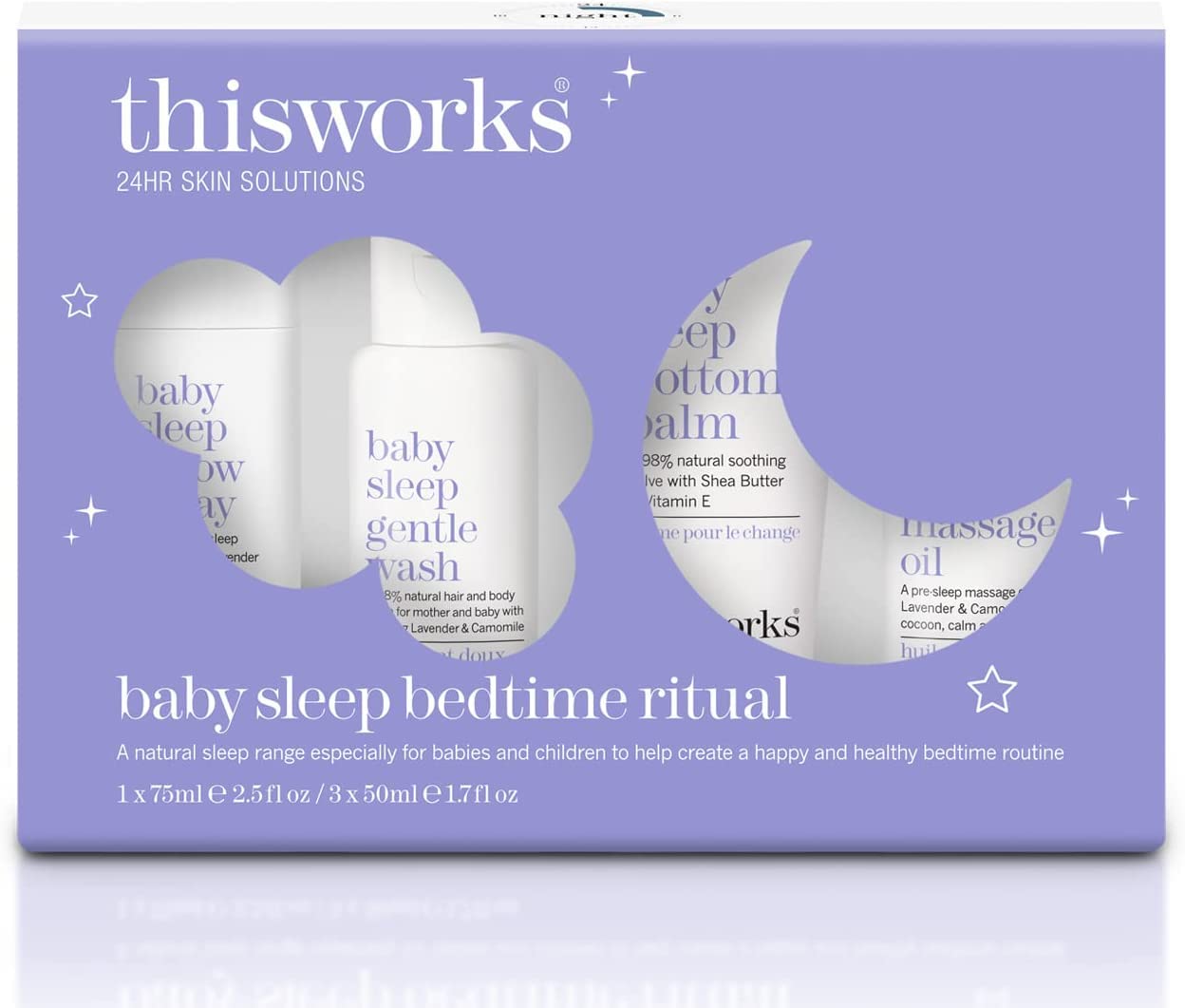 thisworks Baby Sleep Bedtime Ritual Gift Set A Natural Sleep Range for Babies and Children 1 Set